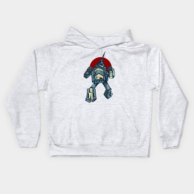 Liberty One Mech Kids Hoodie by Thomcat23